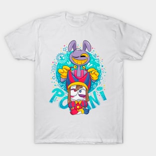 JAX AND POMNI THE AMAZING DIGITAL CIRCUS T-Shirt